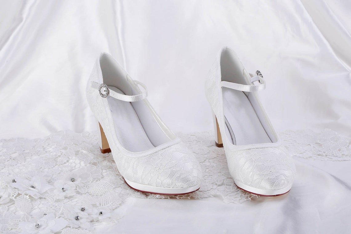 ivory satin mary jane occasion shoes