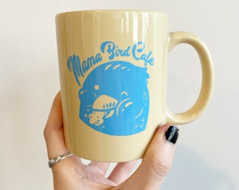 Mama Bird Cafe mug