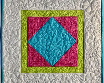 Handmade Art Quilt Wall Hanging