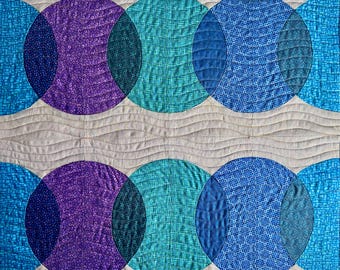 Handmade Art Quilt Wall Hanging