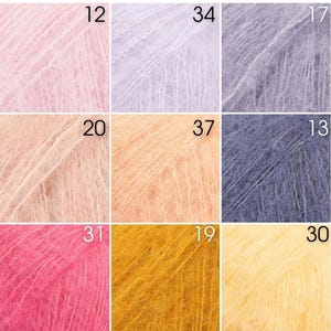 Alpaca trui met losse pasvorm, kabelgebreide trui, oversized damespullover, kersenroze neonroze roodpaarse alpaca zijden trui, boho zachte alpaca pullover afbeelding 17