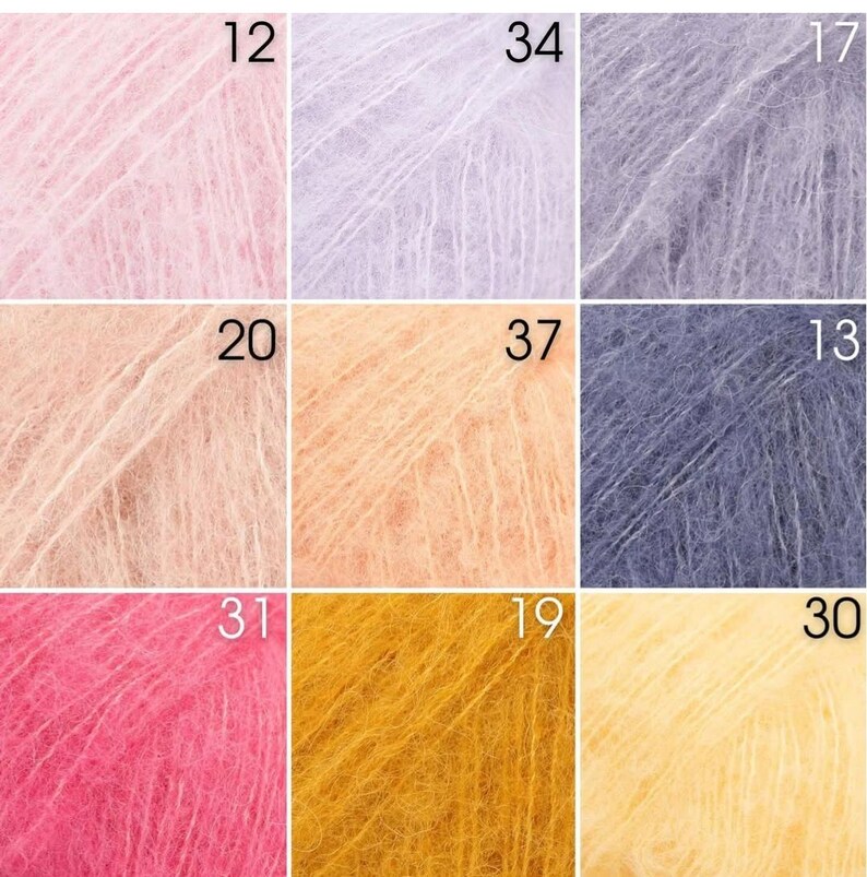 Alpaca trui met losse pasvorm, kabelgebreide trui, oversized damespullover, kersenroze neonroze roodpaarse alpaca zijden trui, boho zachte alpaca pullover afbeelding 17
