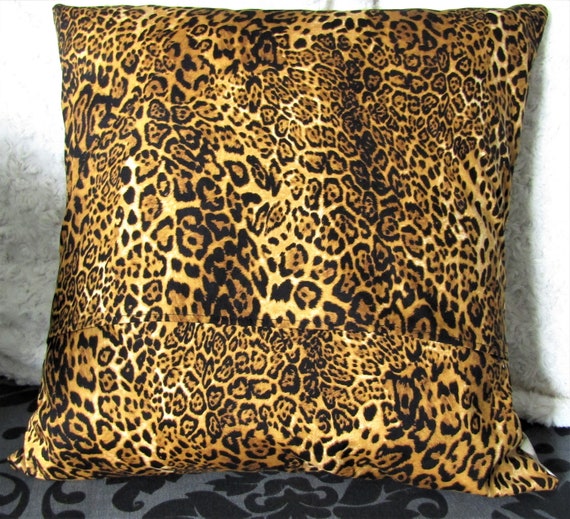 Leopard Cushion, Leopard print, Home decor gift, Pillow