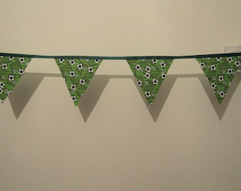 Football, Football bunting, Party decor, Football bedroom decor, unisex football, Bunting