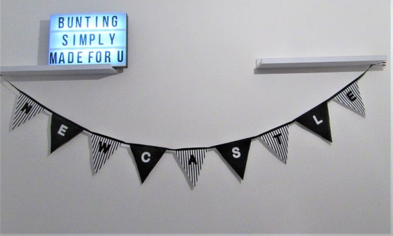 Football Fabric Bunting Banner Bedroom Party Decoration CHELSEA CHRISTMAS Gift