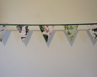Dinosaurs, adult dinosaur gift, Dinosaur bunting, Dinosaur bedroom idea, teenager gift