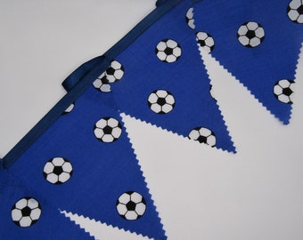 Football, Football bunting, Party decor, Football bedroom decor, unisex football, Bunting