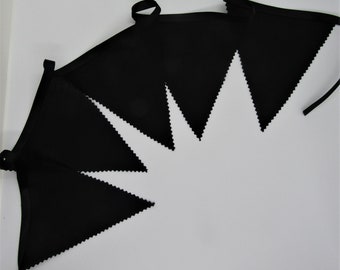 Black bunting, Remembrance, Mourning, Funeral, bunting, home deocr