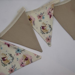 Winnie the Pooh, Bunting, Nursery, Bedroom, newborn gift, Christening