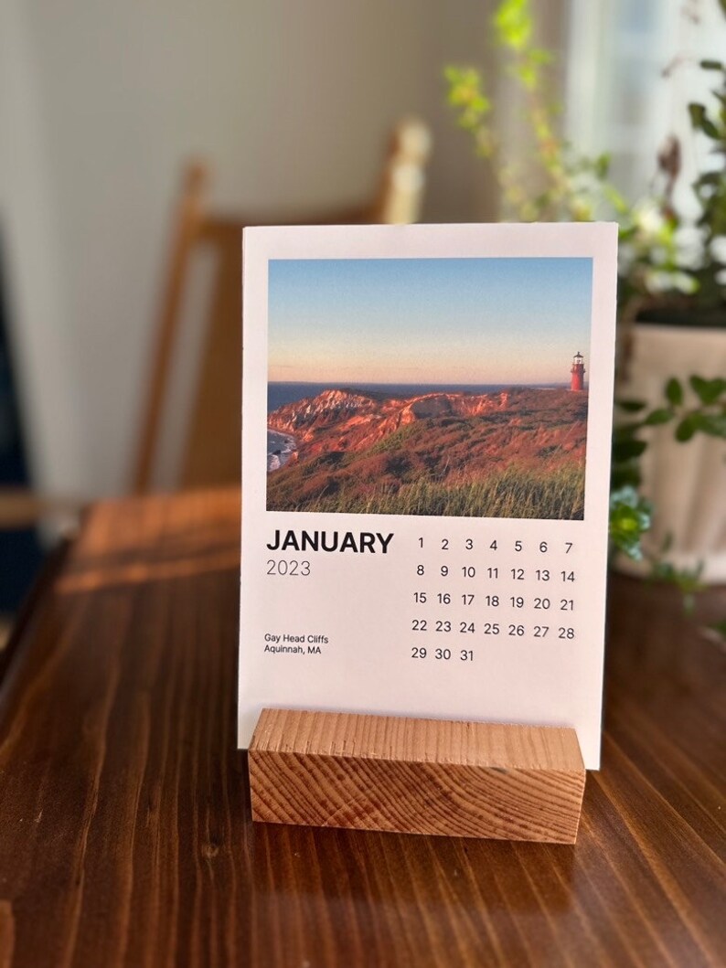 Martha's Vineyard 2025 Desk Calendar Etsy