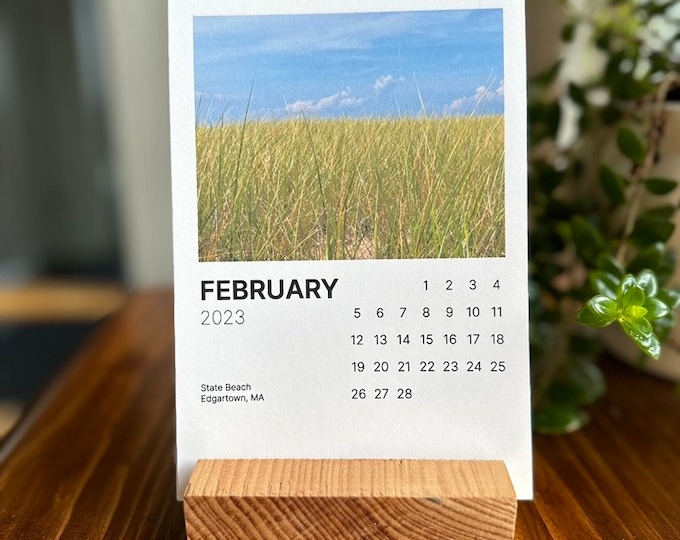 Customized Photo Calendar - Modern Design