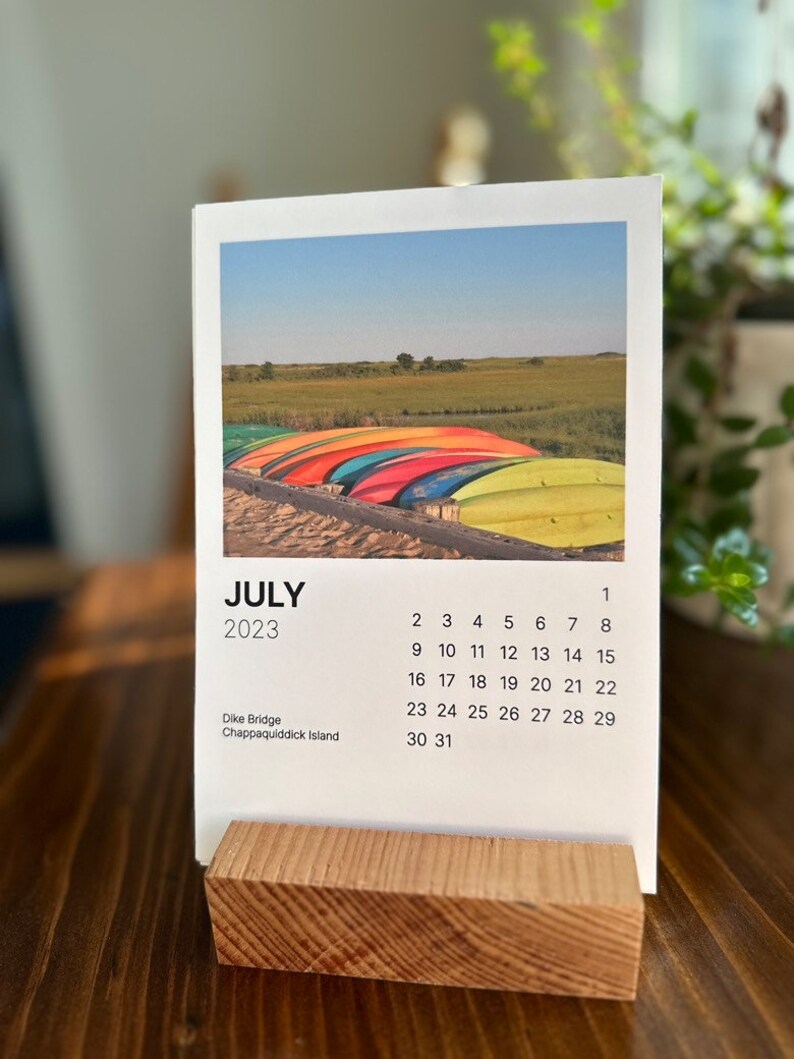 Martha's Vineyard 2024 Desk Calendar Etsy