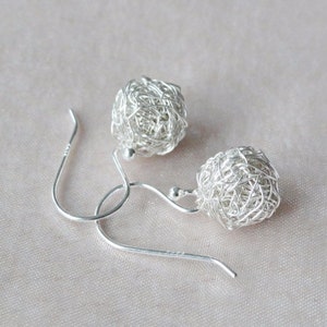 silver earrings, silver ball earrings, silver ball earrings, silver ball earrings, silver silver earrings wire jewelry