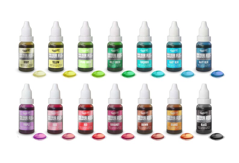 Edible Ivory Food Colour by Rainbow Dust in a 16ml Bottle - Etsy Denmark