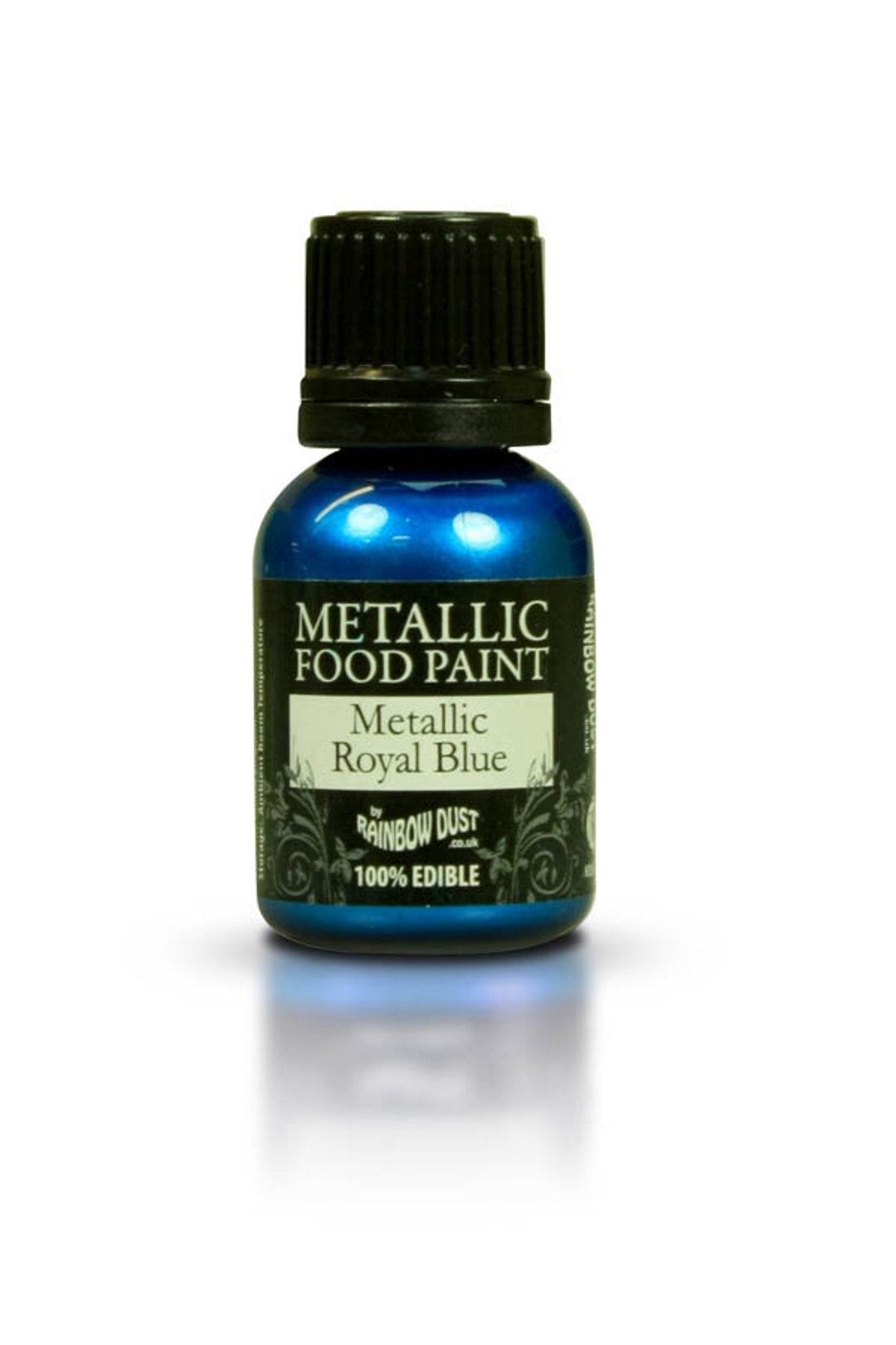 Edible Metallic Royal Blue Food Paint by Rainbow Dust in a 25g Pot Etsy