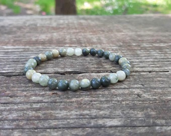 アクチノライト高品質6mm宝石ブレスレット、誕生日プレゼント - Etsy 日本