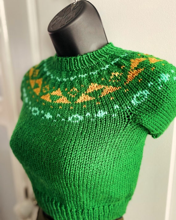 Hero of Time Sweater -PDF- Digital Download -color Work - Knitting
