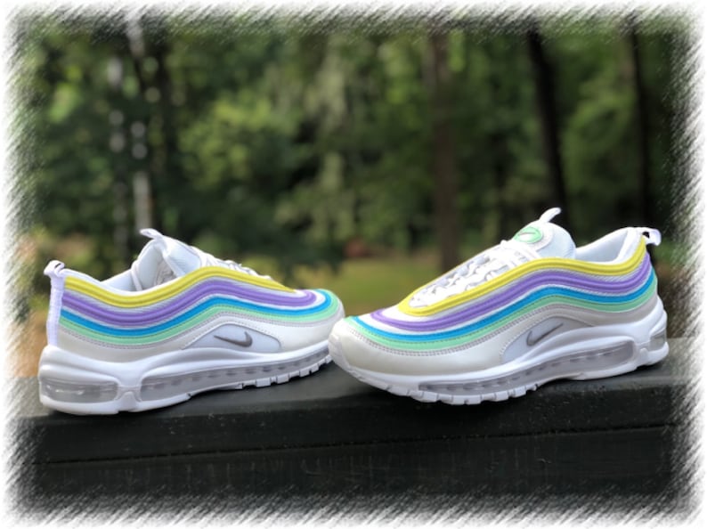 Nike Synthetic Air Max 97 Premium Cool Grey & Baroque