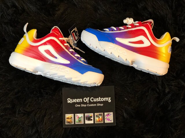 rainbow fila disruptor