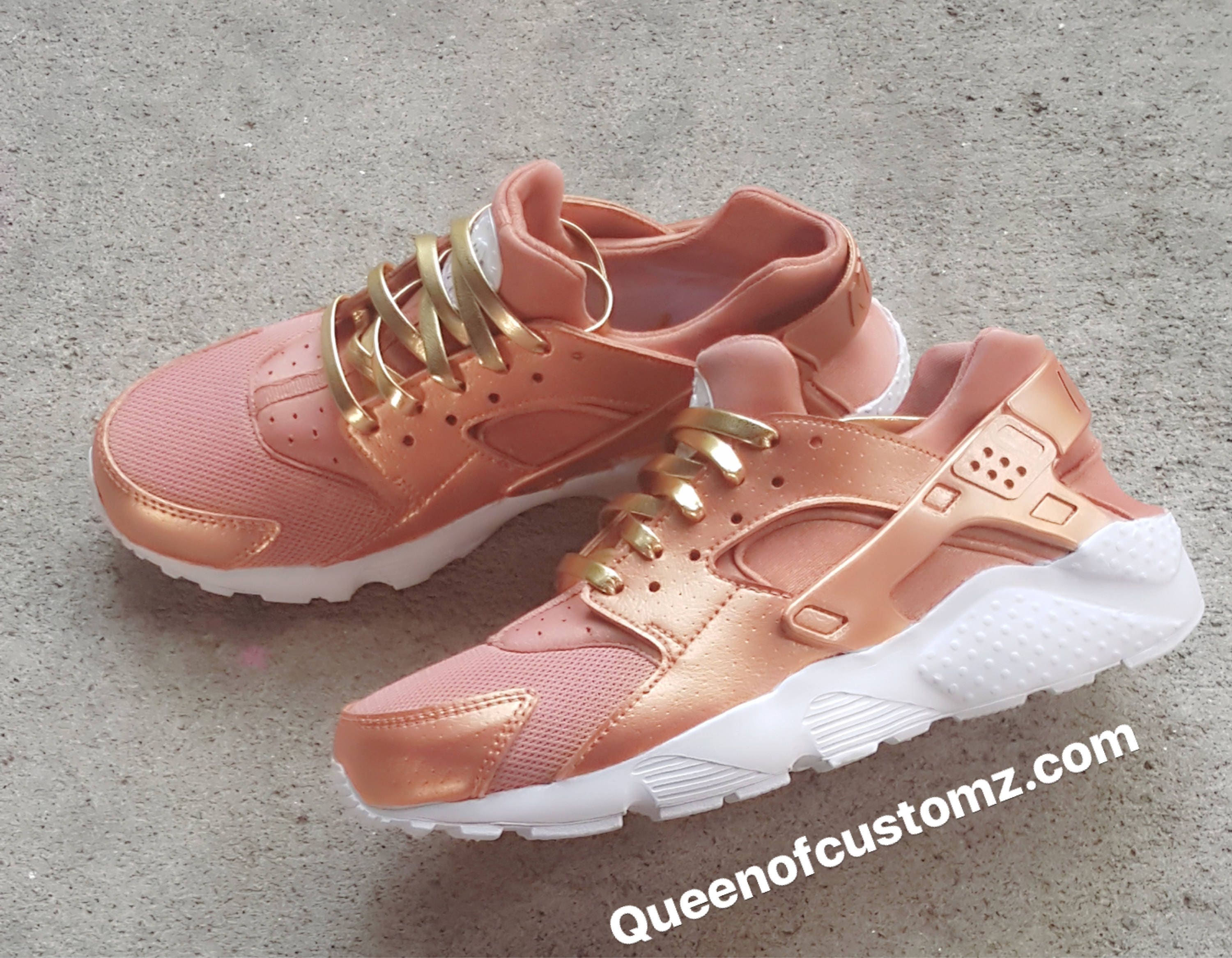 rose gold huaraches