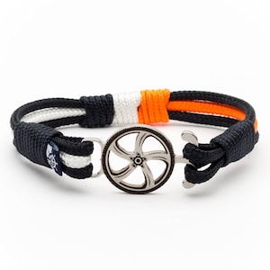 Formula 1 Motorsport Rope Bracelet HAMILTON unisex gift Him Handcrafted Unique Birthday Anniversary Best Friends Moto Biker Racing Jewelry