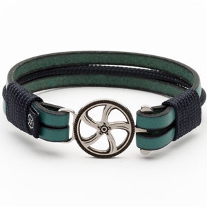 Fórmula 1 Motorsport Pulseira de couro DORAN Homens Mulheres Unissex Racing Car Auto Jóias Presente Motocicleta Pulseira Aston Martin Pai e Filho