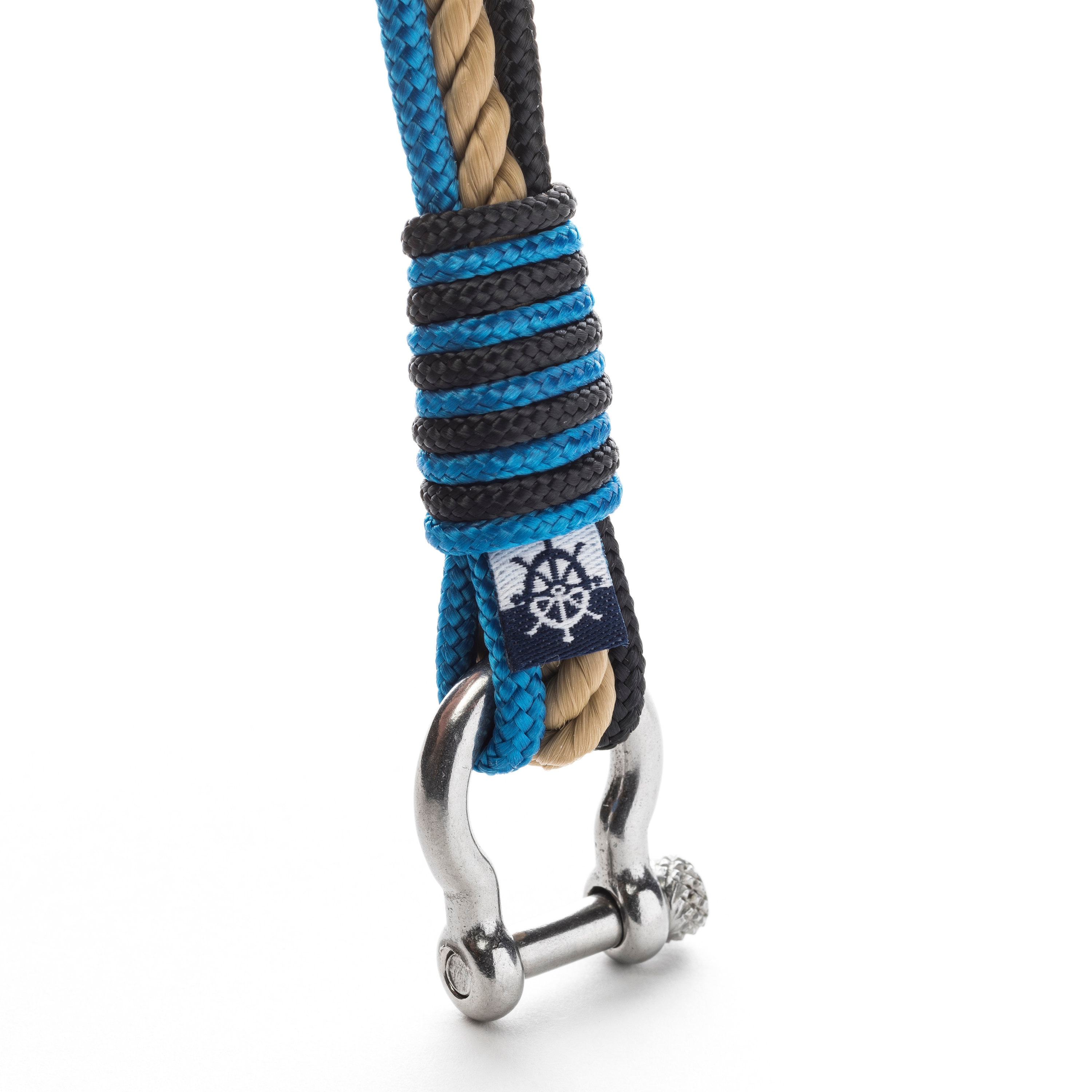 Shackle Marine Rope Nautical Bracelet SPIRIT | Etsy