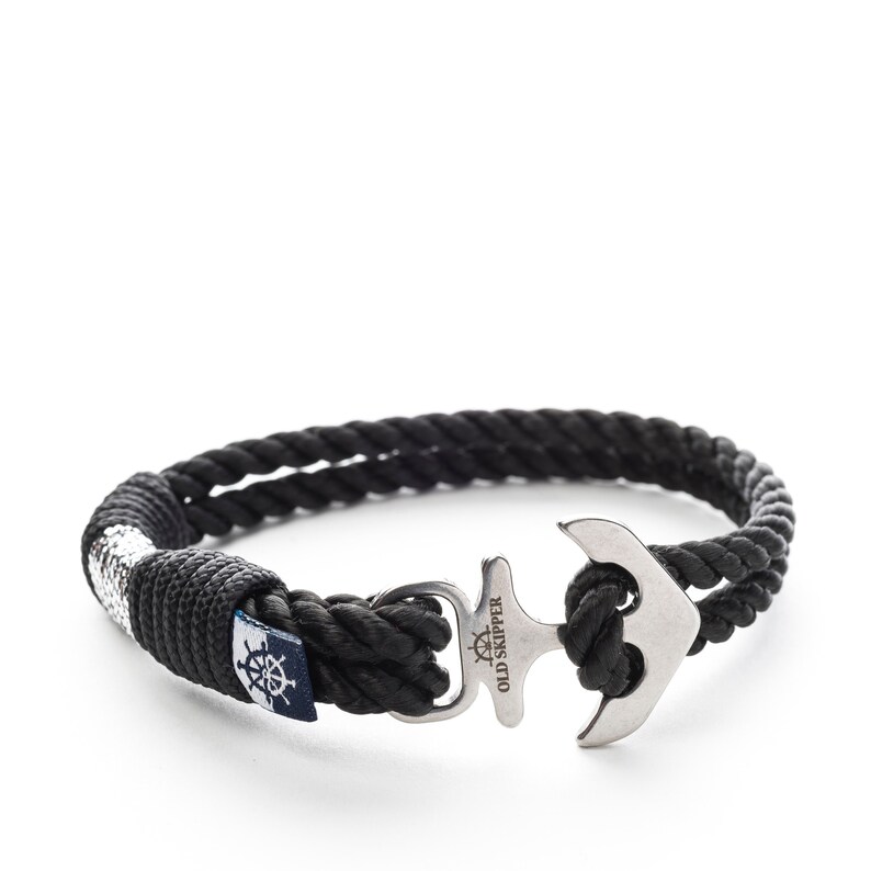 Men/'s Women/'s Jewelry Unisex Anchor Nautical Rope Marine Bracelet QUINN Groomsmen Gift Christmas Valentine/'s Day Mother/'s Day Father/'s Day