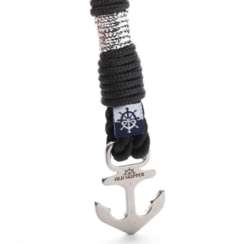 Men/'s Women/'s Jewelry Unisex Anchor Nautical Rope Marine Bracelet QUINN Groomsmen Gift Christmas Valentine/'s Day Mother/'s Day Father/'s Day