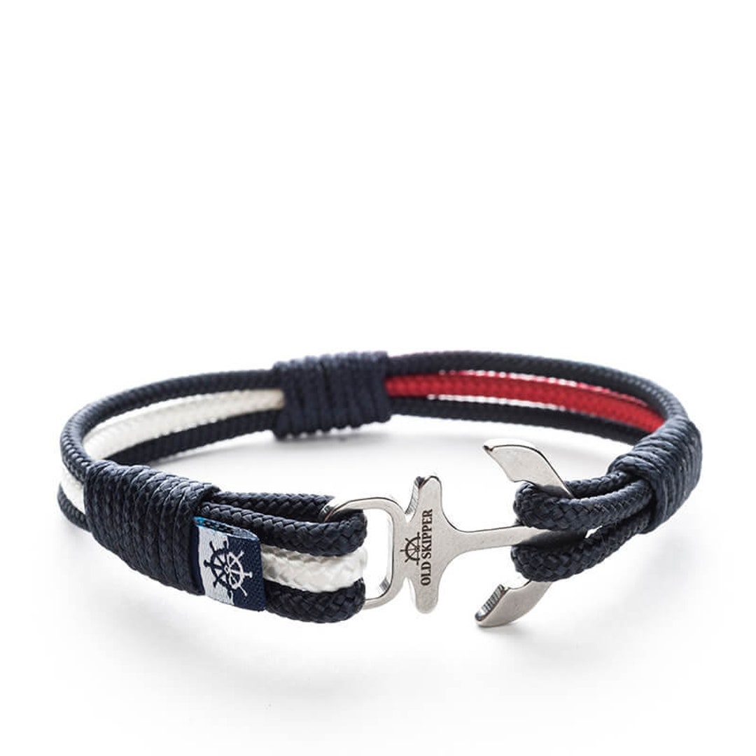 Anchor Shackle Nautical Marine Rope Bracelet CAIO Friendship Men Women