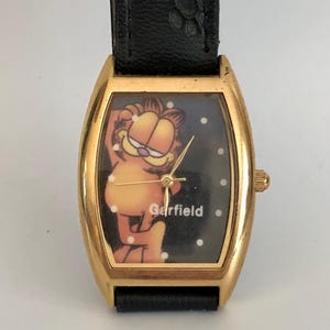 【希少】ガーフィールド★Armitron 時計 新ベルト 新電池 ヴィンテージ Armitron Garfield Watch - Etsy