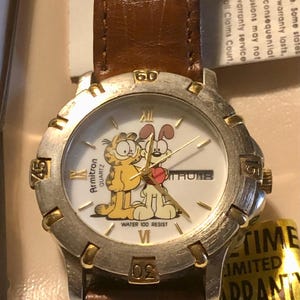 Armitron Garfield Watch - Etsy