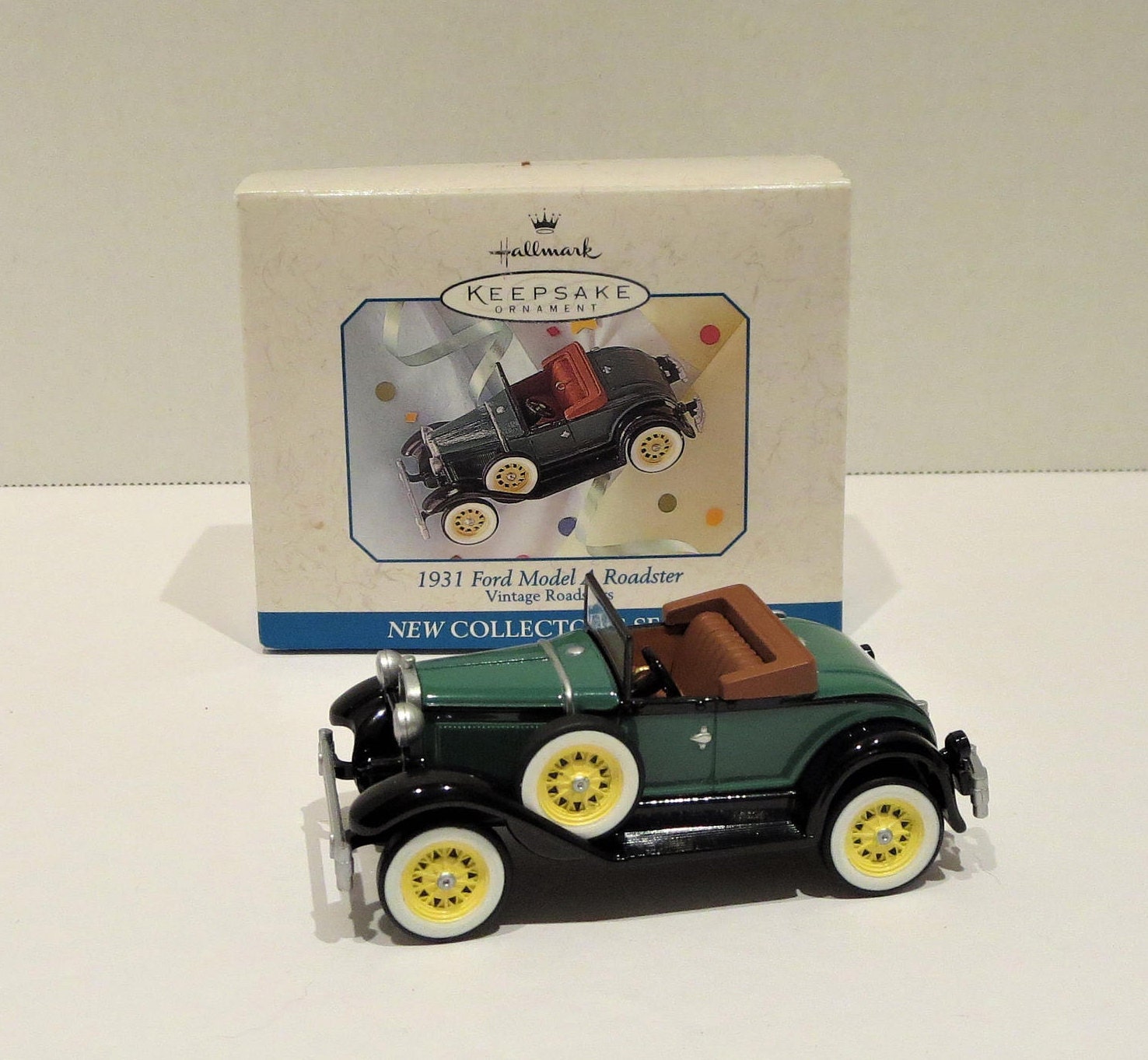 Hallmark 1931 Ford Model A Roadster Vintage Roadster Series Ornament