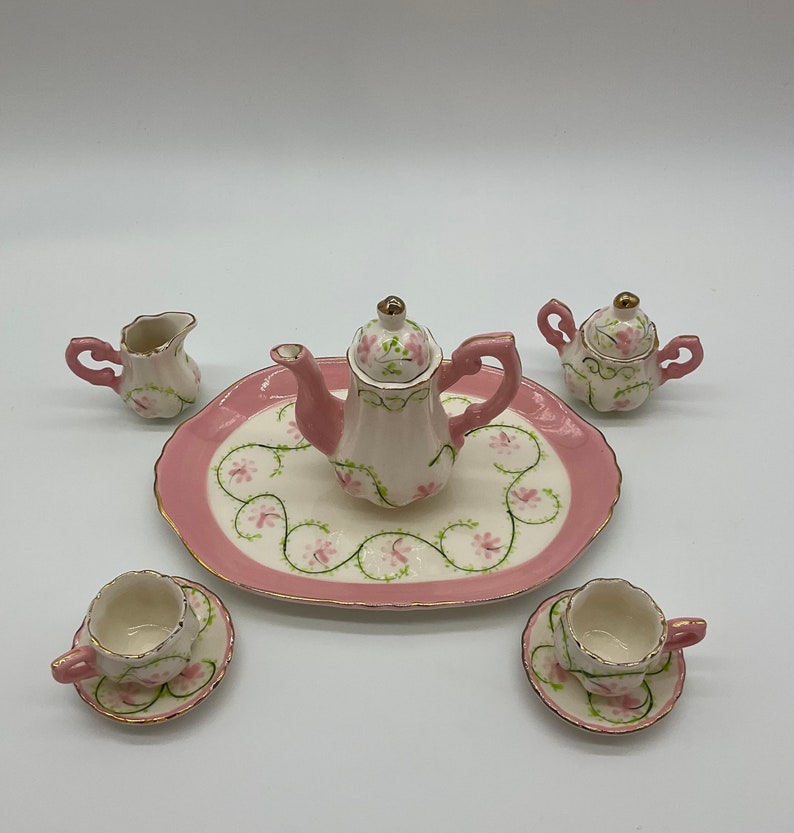 Children's Porcelain Tea Sets Elegant Tea Sets for Etsy