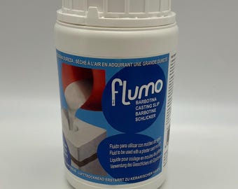 Flumo air drying casting slip, casting slip for plaster molds, ceramic making supplies, dollmaking
