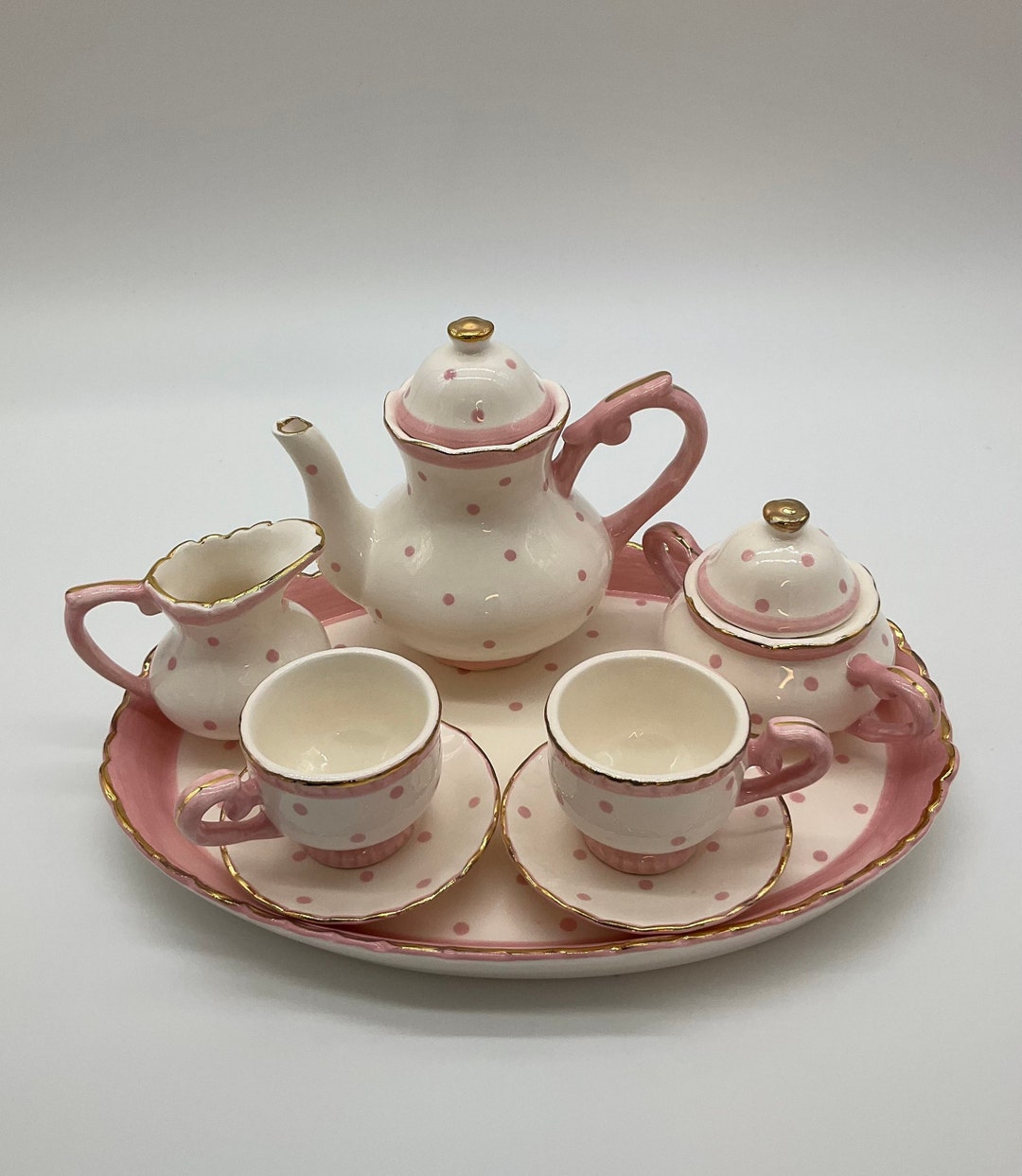Children's Porcelain Tea Sets Elegant Tea Sets for Etsy