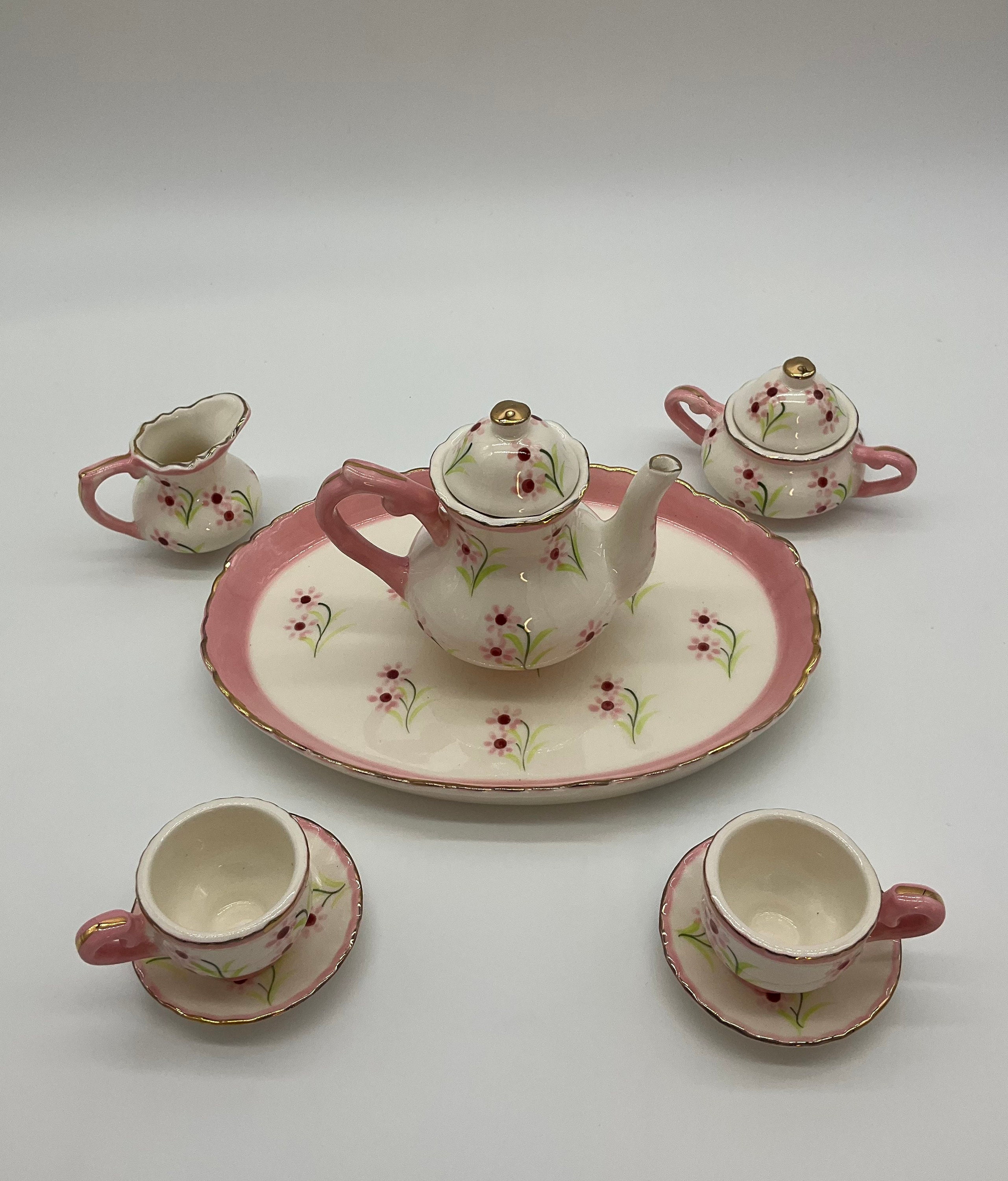 Children's Porcelain Tea Sets Elegant Tea Sets for Etsy