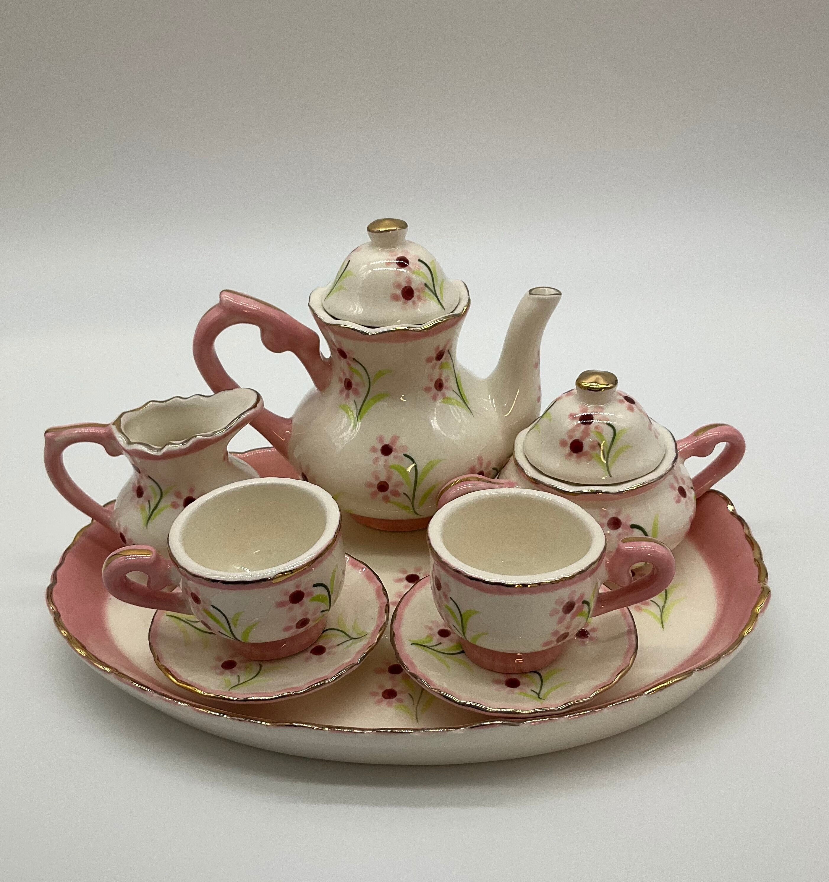 Children's Porcelain Tea Sets Elegant Tea Sets for Etsy