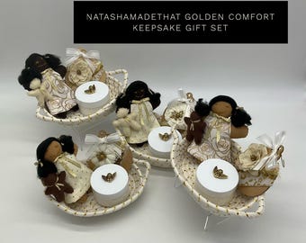 NatashaMadeThat Golden Comfort Keepsake Gift Set