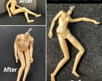 BJD Body Stability & Restringing Service | Ball Jointed Doll Elastic Replacement | Doll Restoration