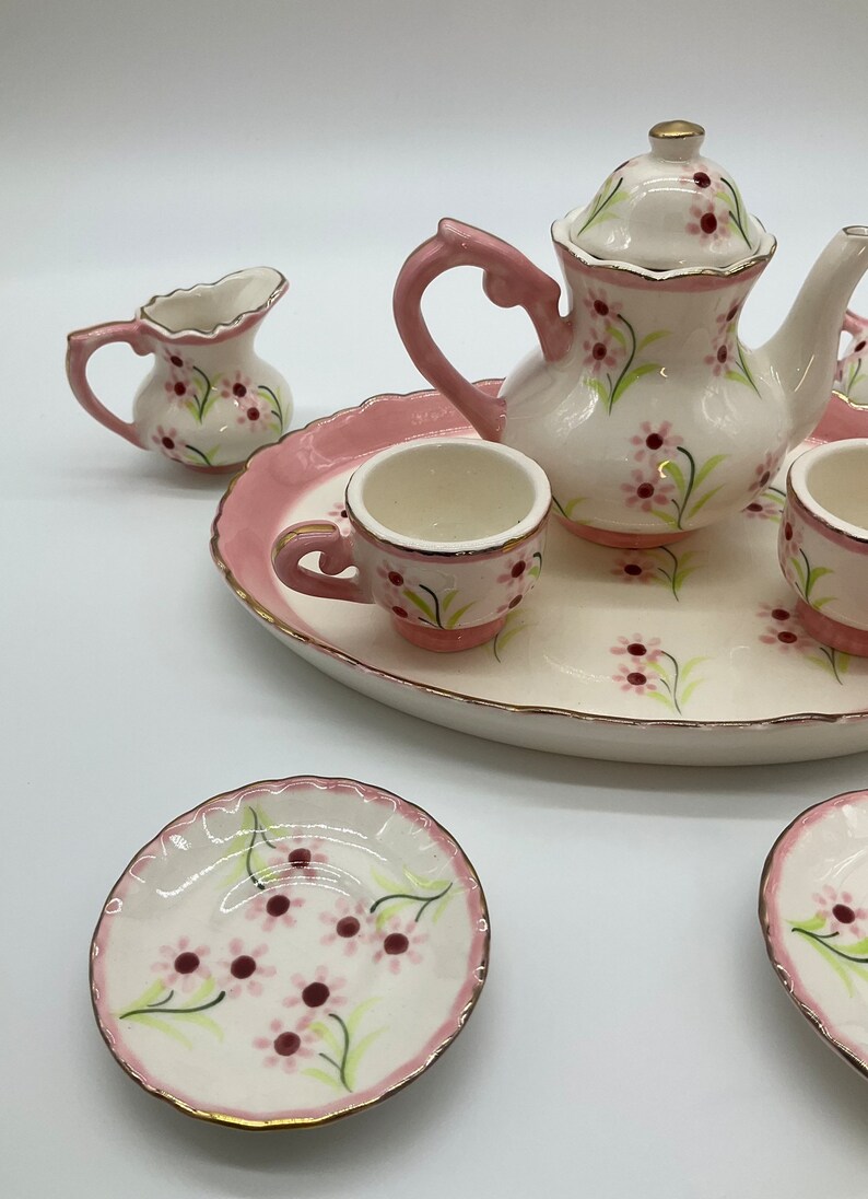 Children's Porcelain Tea Sets Elegant Tea Sets for Etsy