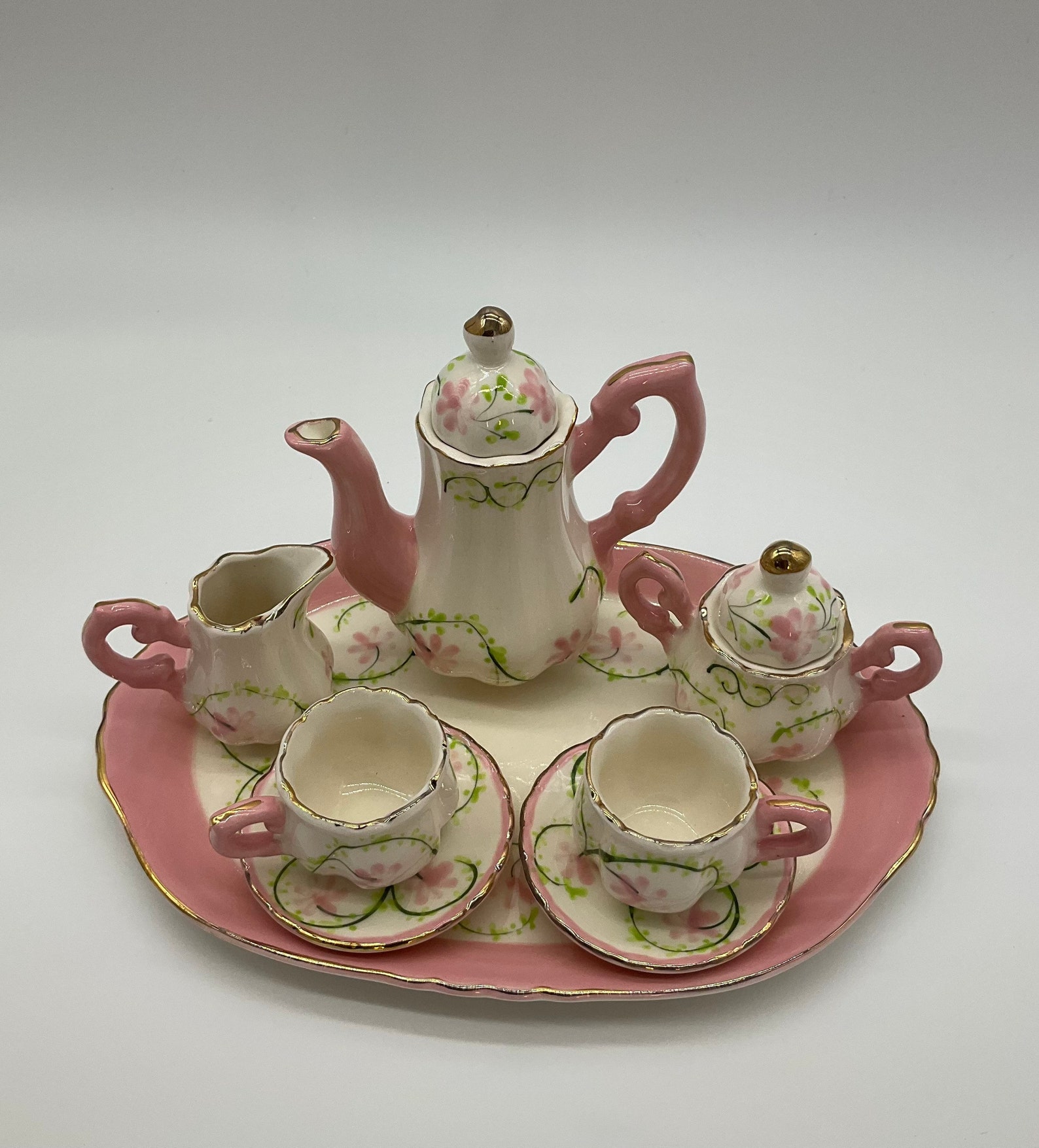 Children's Porcelain Tea Sets Elegant Tea Sets for Etsy