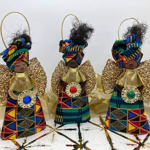 Blessed Angel Ornaments comes in 3 different skin tones.