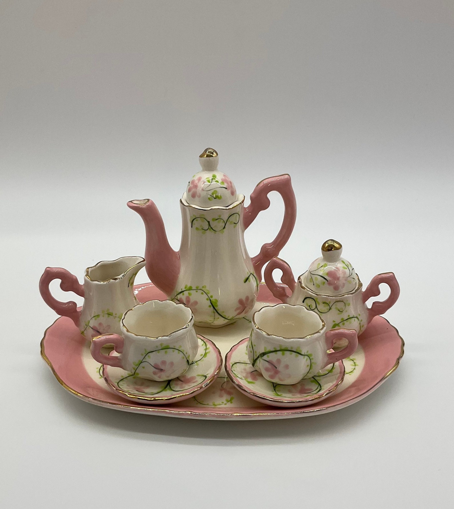 Children's Porcelain Tea Sets Elegant Tea Sets for Etsy