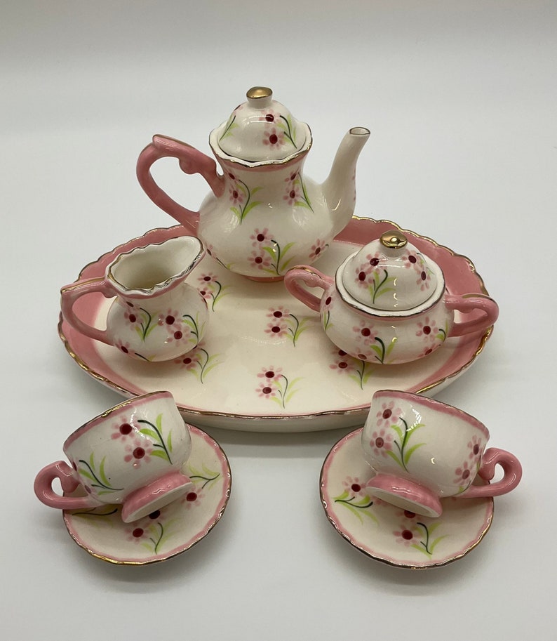 Children's Porcelain Tea Sets Elegant Tea Sets for Etsy