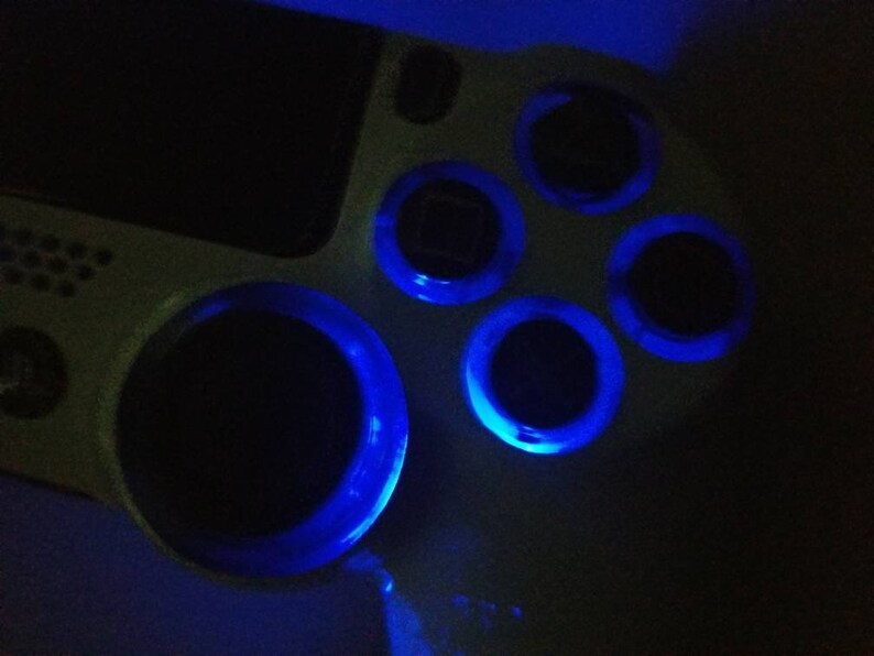 PS4 techfire Eclipse LED light up controller Etsy
