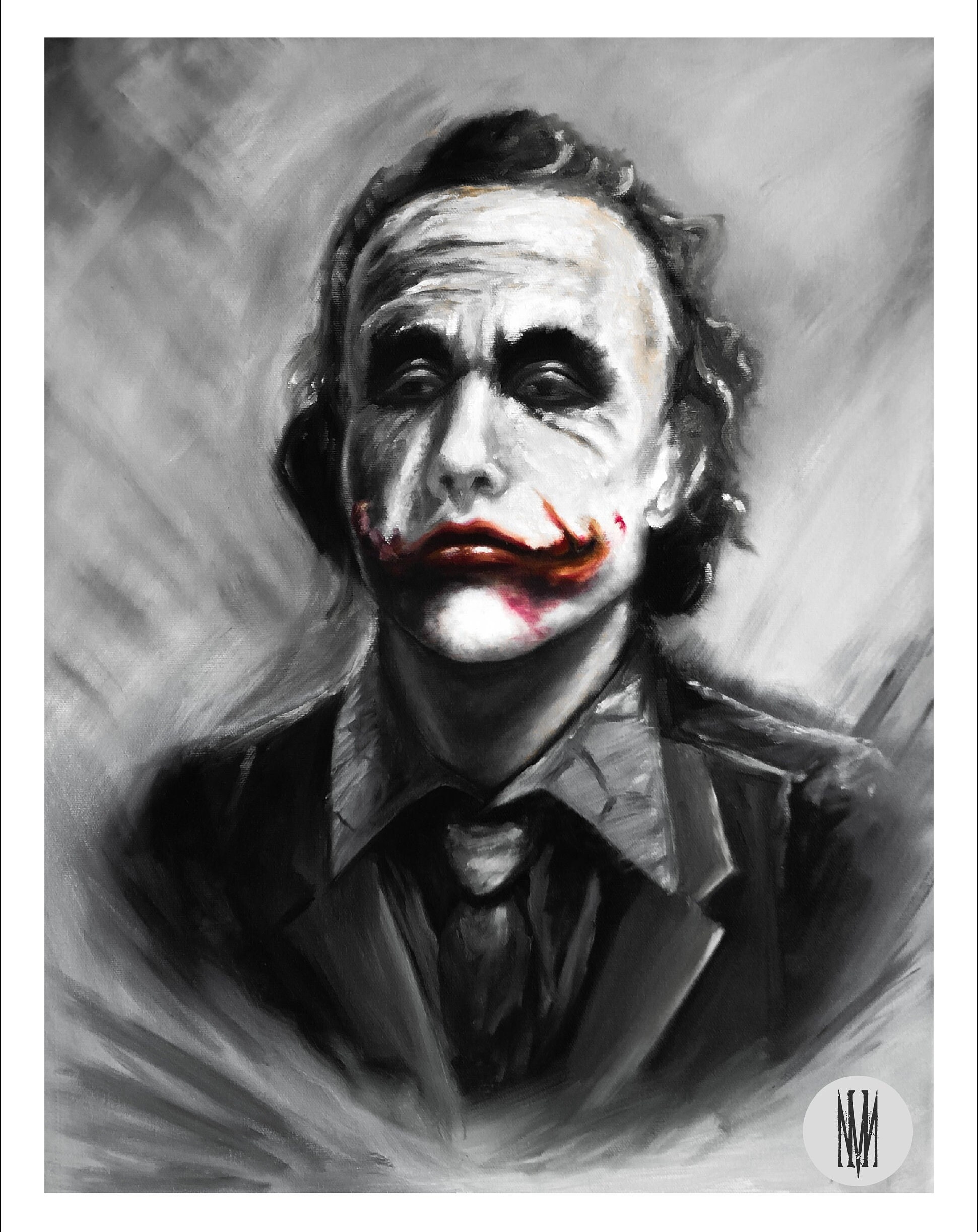 Jack Nicholson / Heath Ledger Joker PRINTS Etsy UK