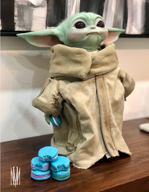 Macaron Prop ONLY - Grogu / the Child / Baby Yoda NOT INCLUDED - Etsy