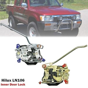 Front Right Left Door Lock Mechanism Fits Toyota Hilux Pickup LN106 89-97 Expedite Shipping