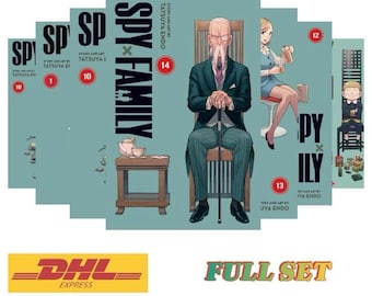 英語版　SPY×FAMILY　1-14　14冊セット Spy x Family Collection Set Volumes 1-10 by Tatsuya Endo: Tatsuya